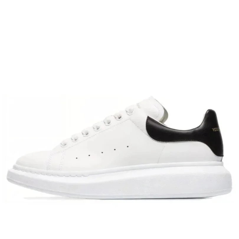 White with Black Leather Tail
