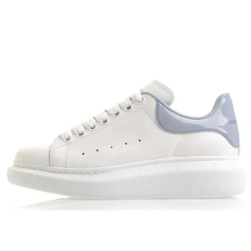 White with Blue Leather Tail