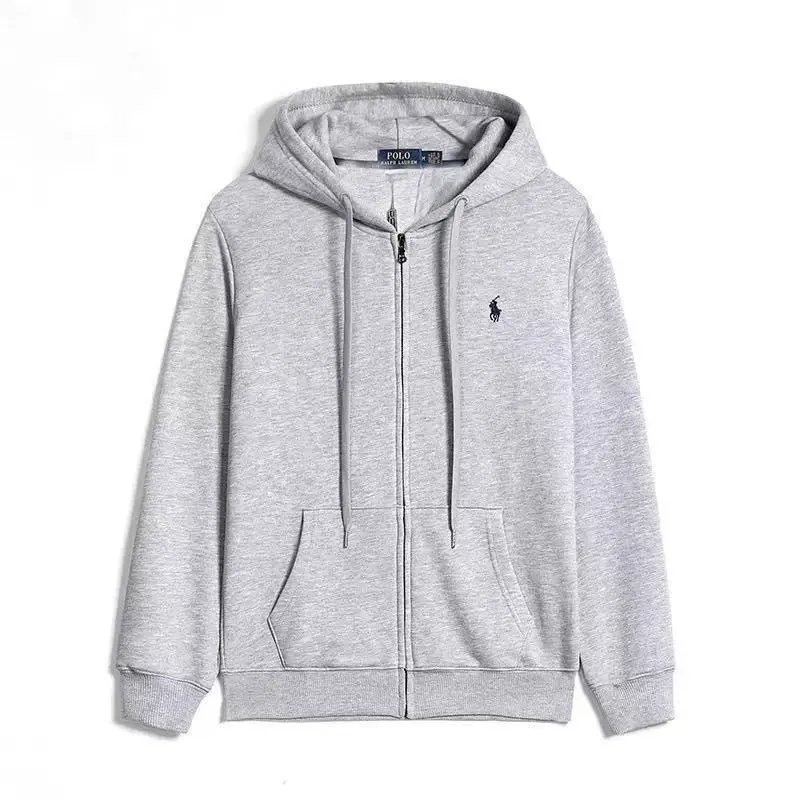 Zip-Up Gray Black Label