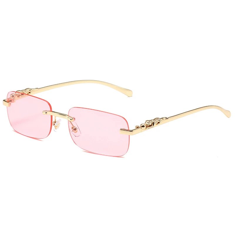 Gold Frame Pink Lens
