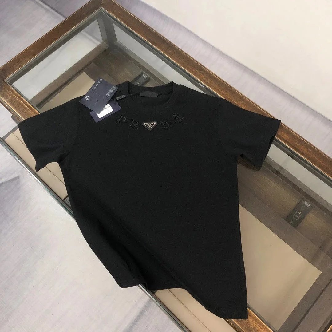 Prada Black Short Sleeve T-Shirt