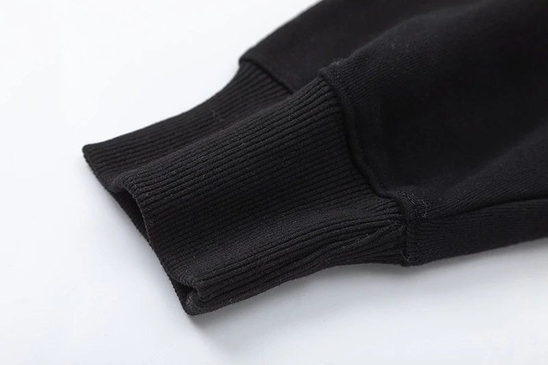 Ami Paris College Arch Hoodie Black - 13