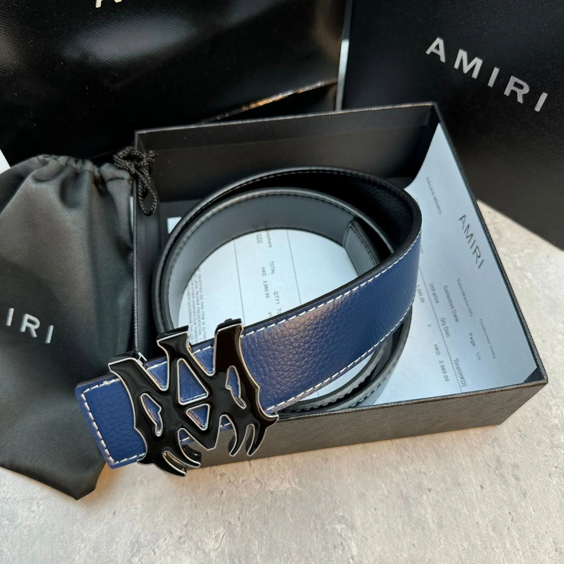Blue Silver Edge Buckle SKU image