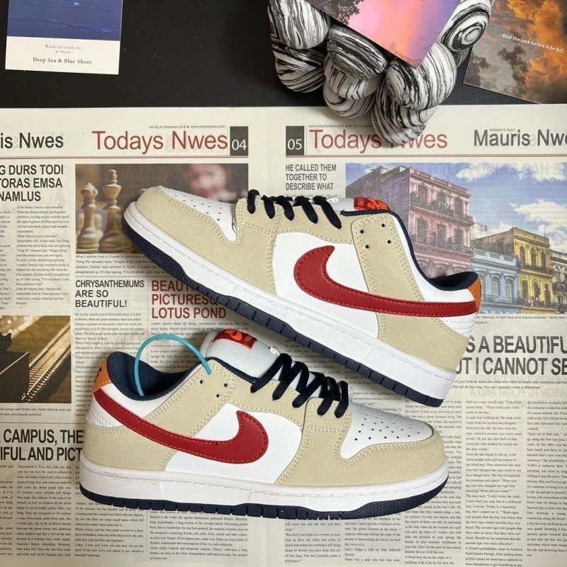 Beige-Red (Rubber Sole, Squeaky Sound, Super-Fast Shipping) SKU image