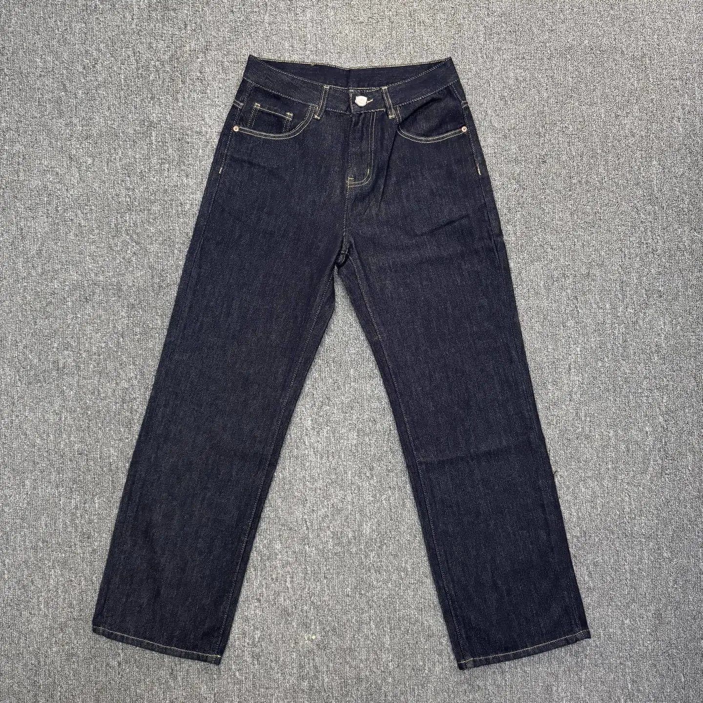 Carhartt WIP Washed Light Gray Denim Jeans - 7