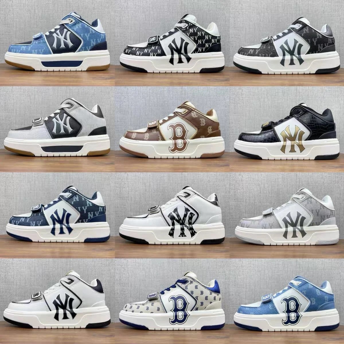New York Yankees Low Top Sneakers
