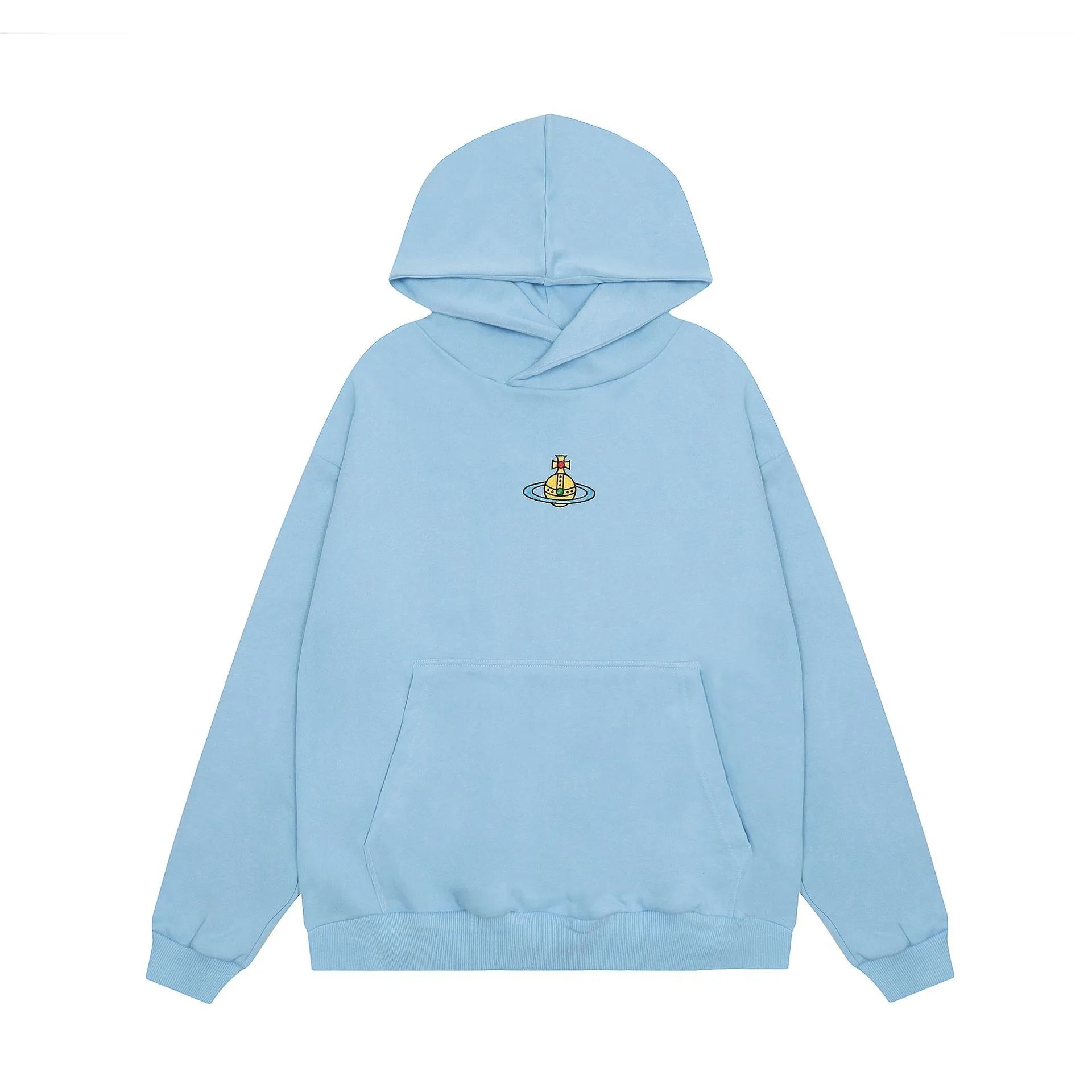 Vivienne Westwood Red Label Orb Logo Hoodie Beige - 13
