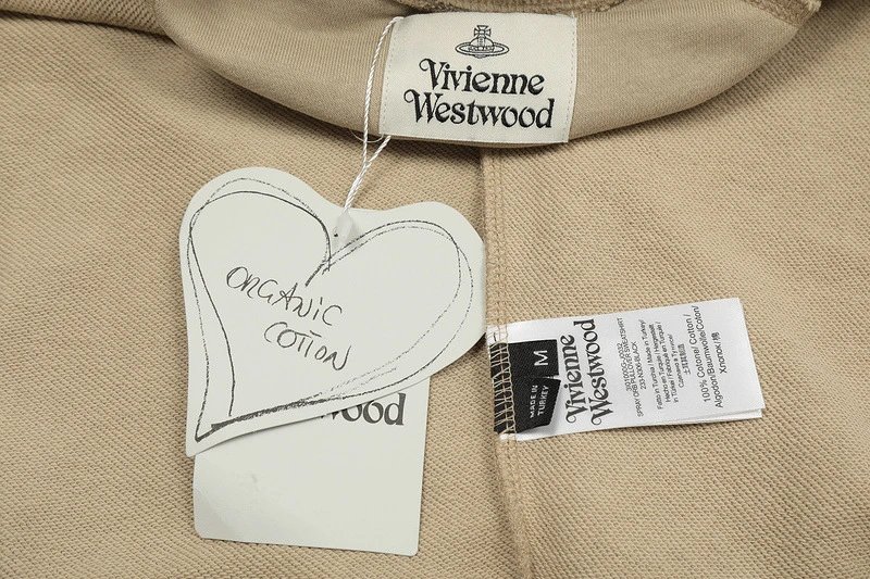 Vivienne Westwood Red Label Orb Logo Hoodie Beige - 19