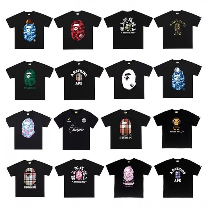 A Bathing Ape Black T-Shirt