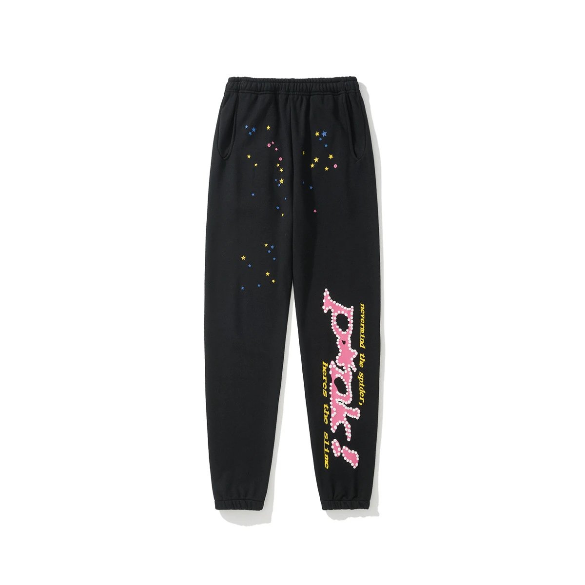 8201 K Black pants with velvet SKU image