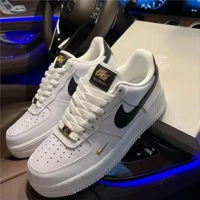 Nike Air Force 1 White Low Top Sneakers