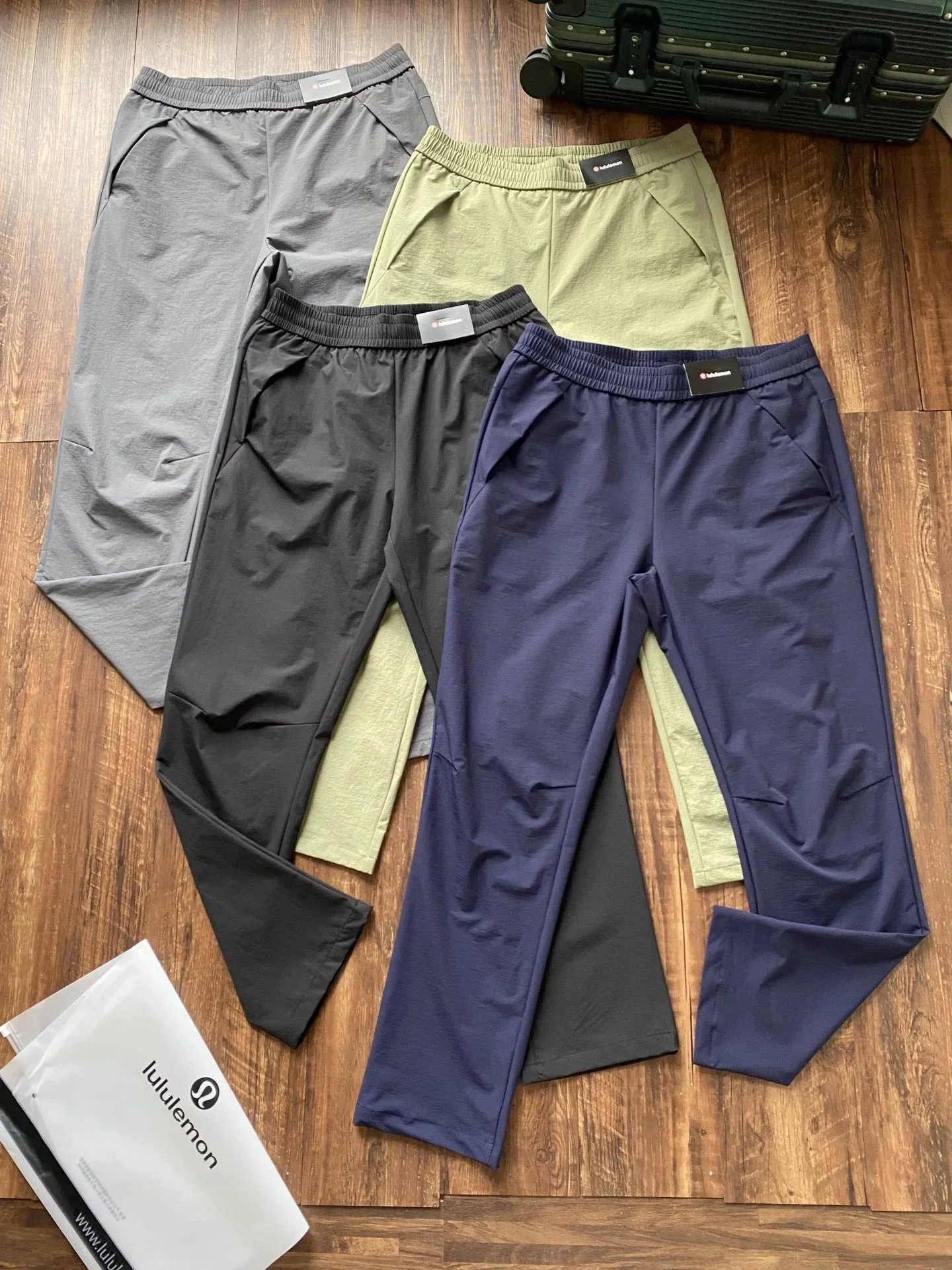 Lululemon Blue Elastic Waist Pants