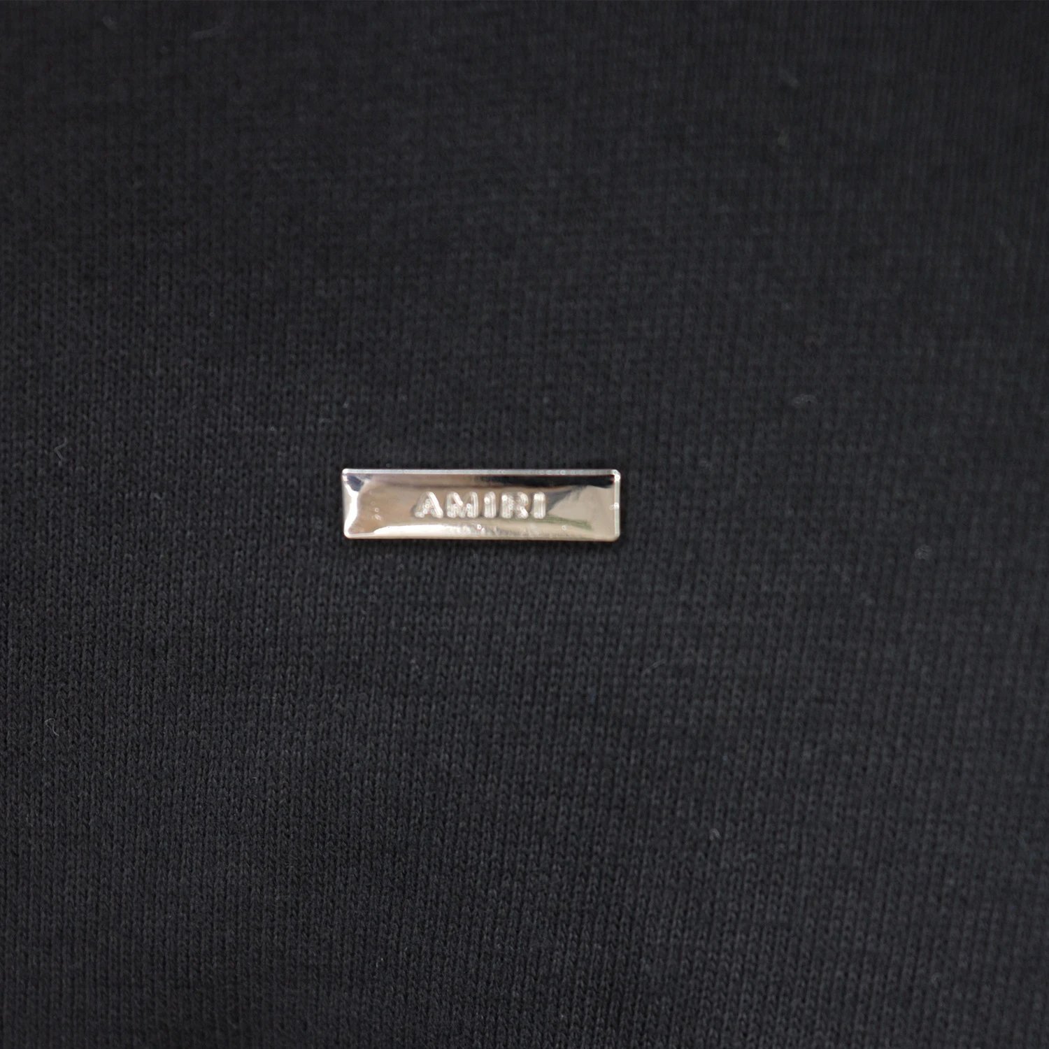 Amiri Logo Embroidered Hoodie Navy - 20