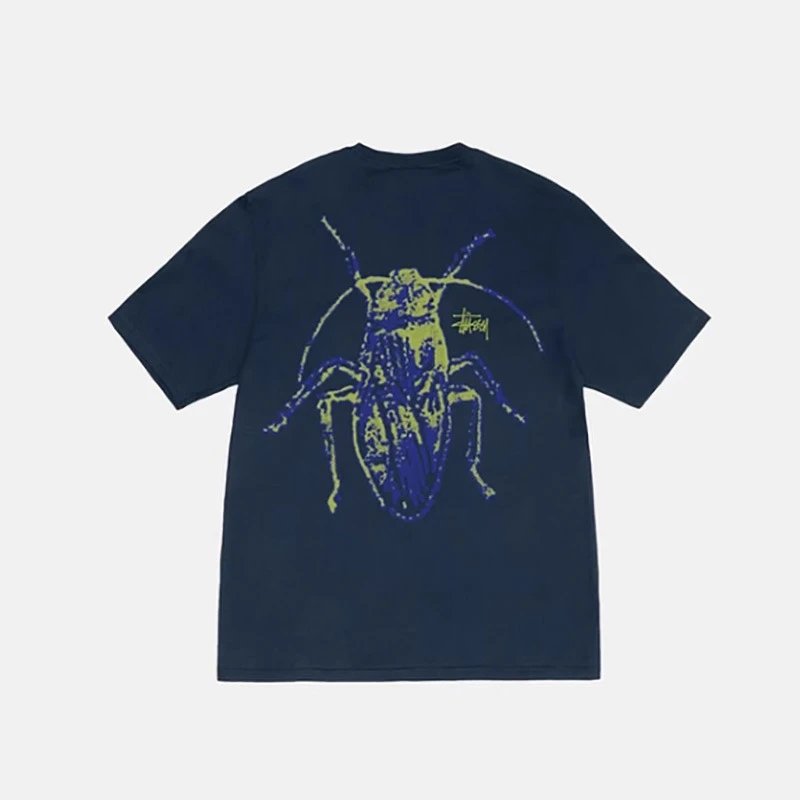Xiaoqiang short-sleeved navy blue SKU image