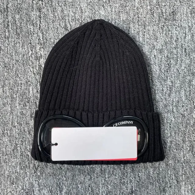 C.P. Company Hats Ribbed Goggle Beanie product detail image 4