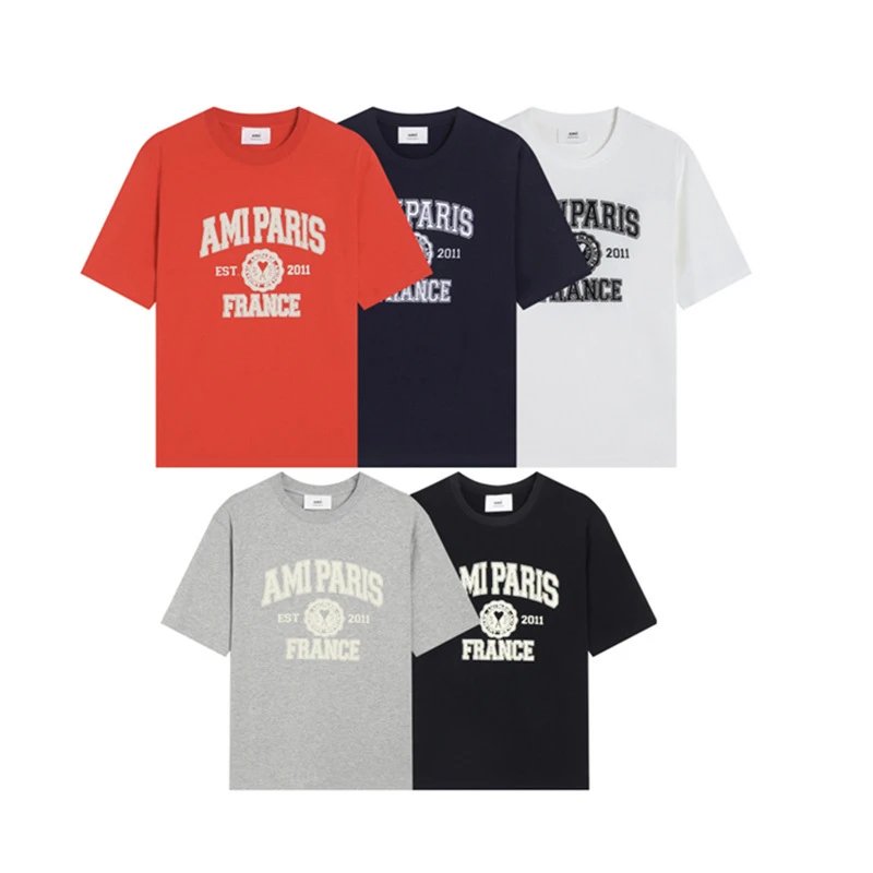 AMI PARIS Short Sleeve T-Shirt