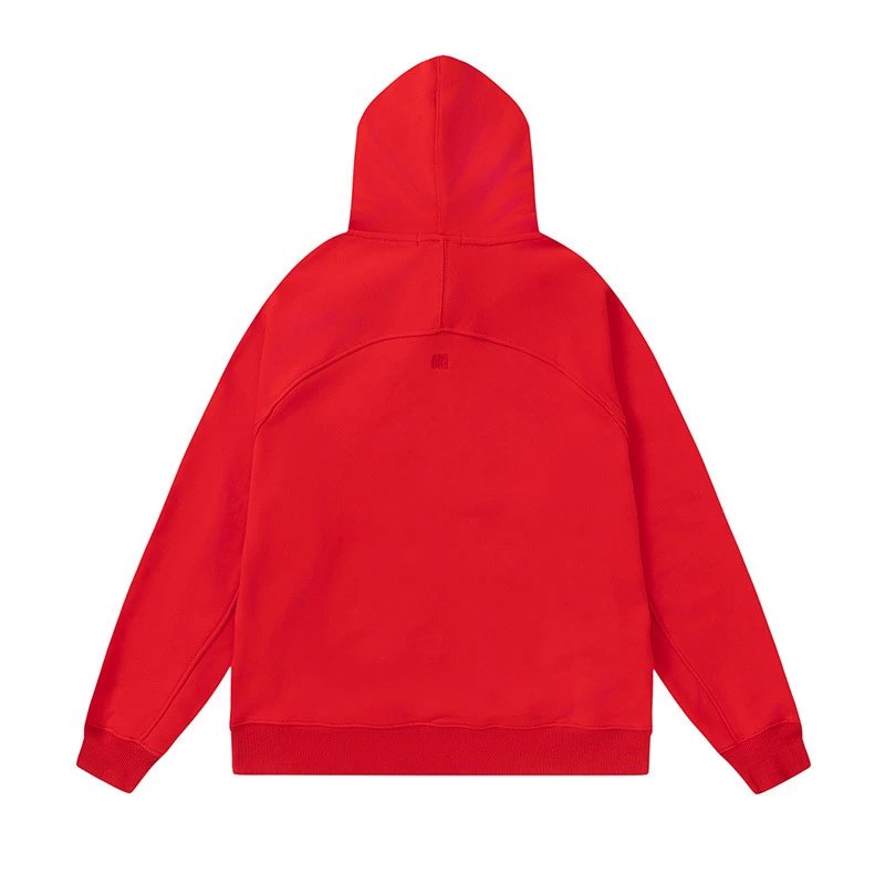 Ami Paris College Arch Hoodie Black - 7