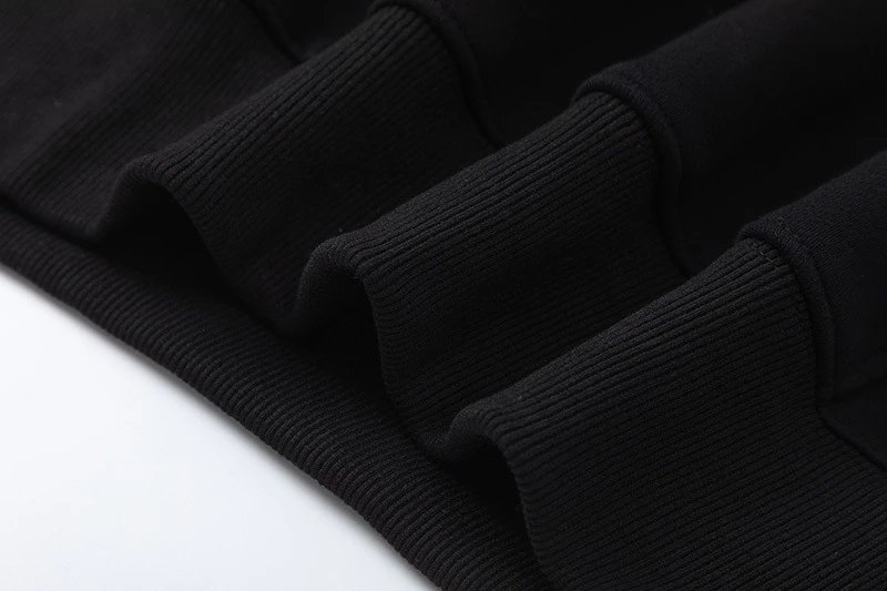 Ami Paris College Arch Hoodie Black - 14