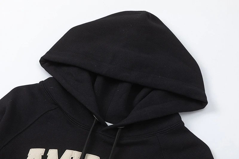 Ami Paris College Arch Hoodie Black - 17