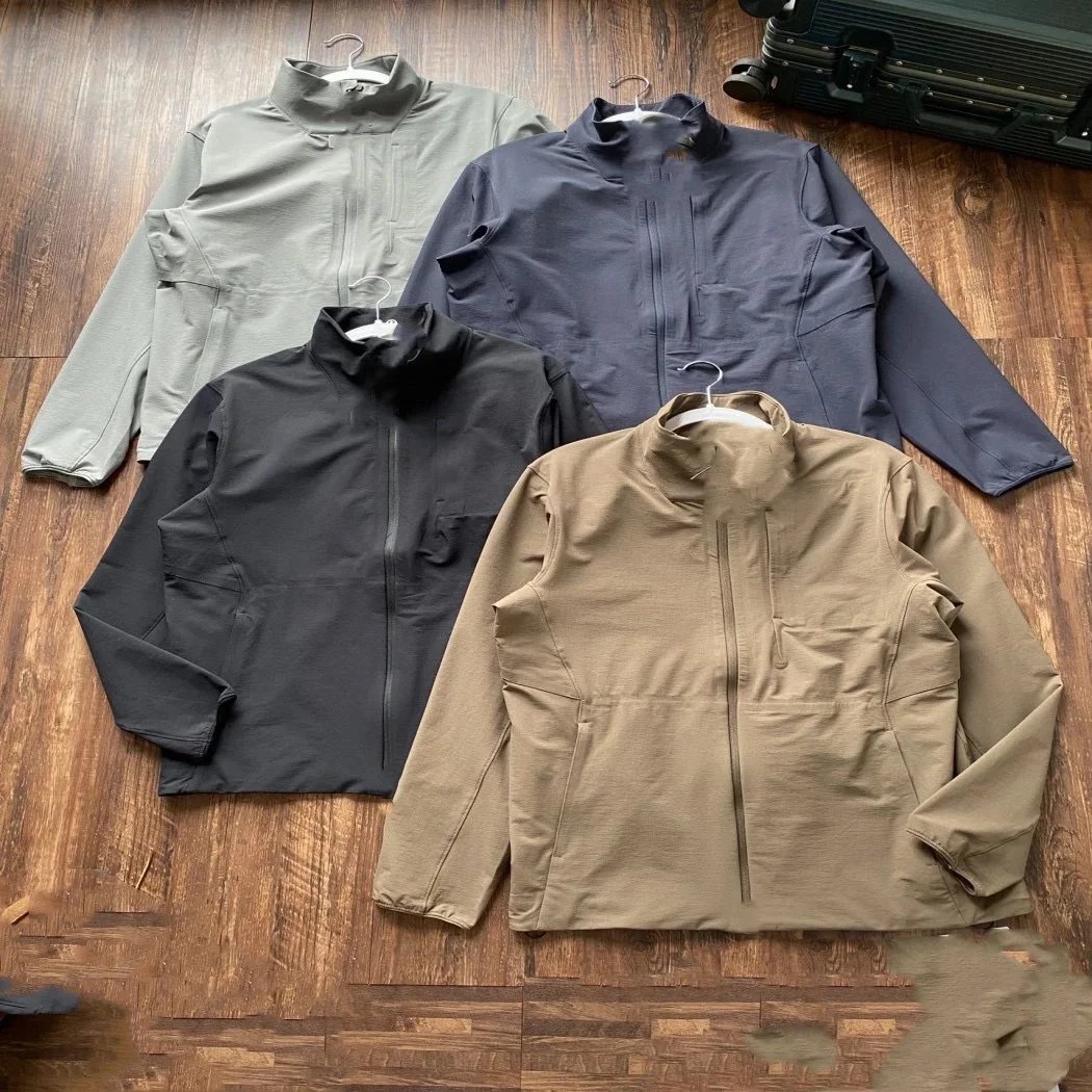 Arc'teryx Black High Neck Jacket