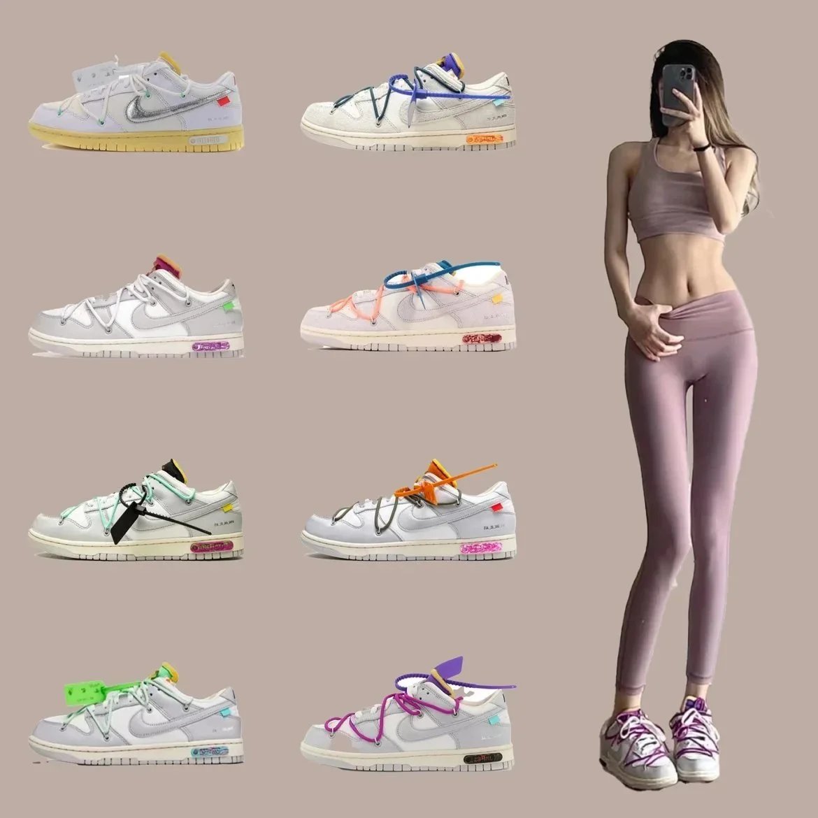 Nike White Low Top Sneakers