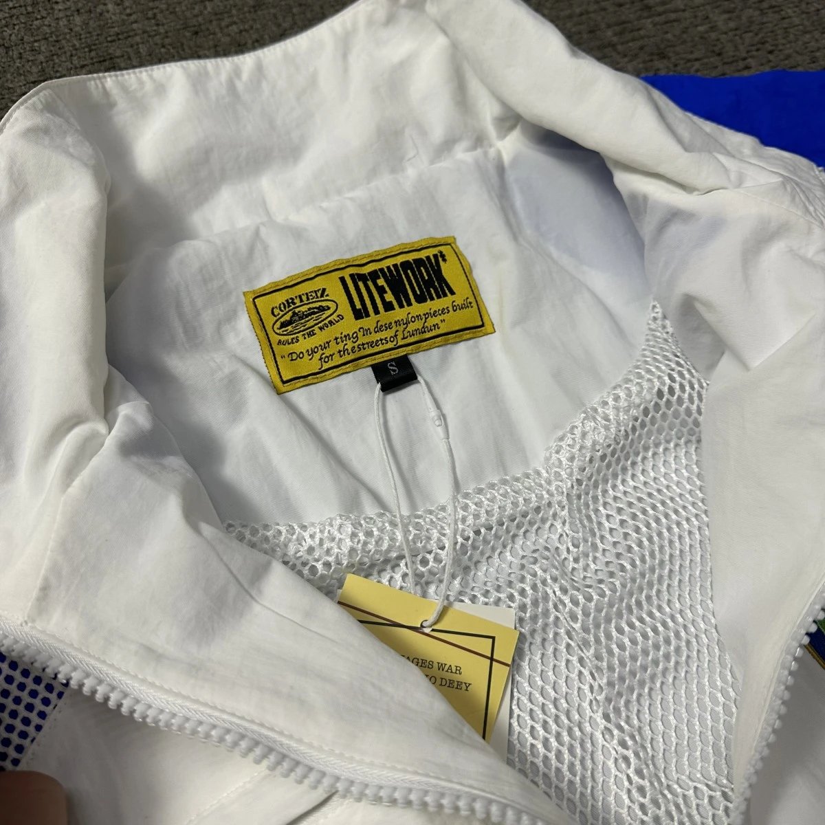 Copa Brasil White and Black Windbreaker Jacket - 31