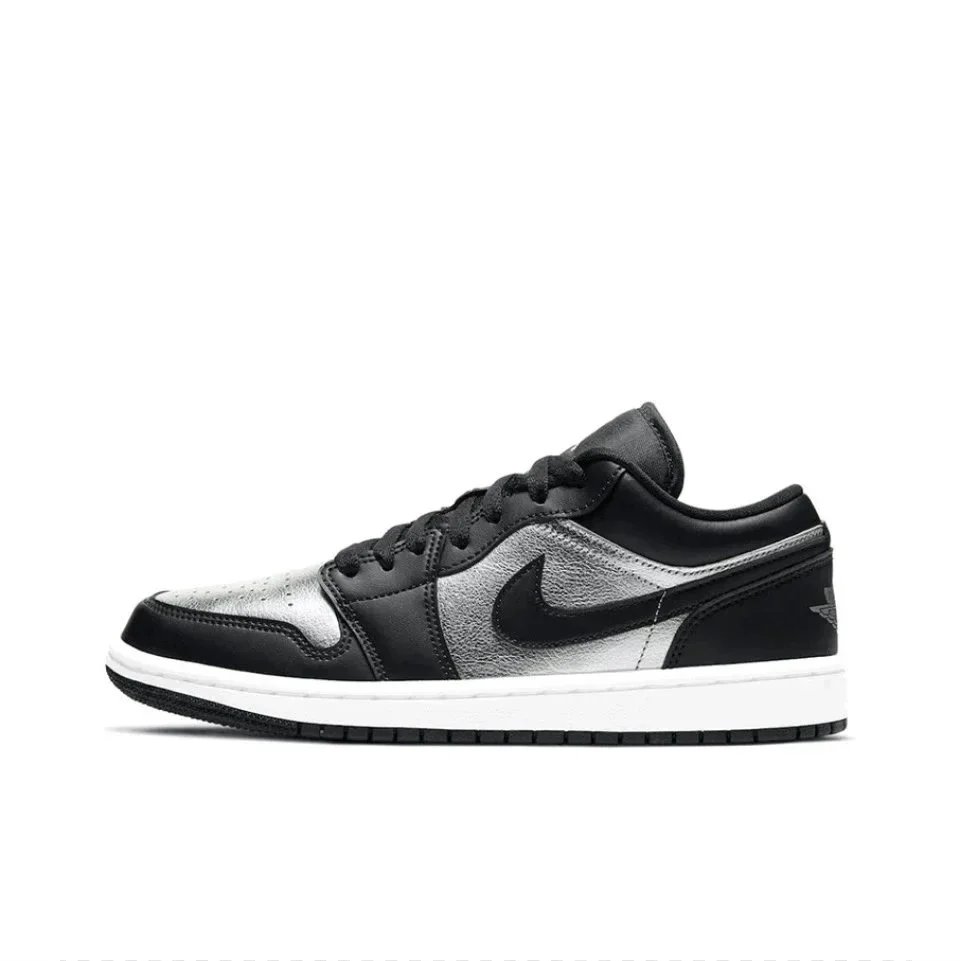 AJ 1 Low-top DA 5551-001 Black silver SKU image