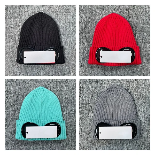 C.P. Company Hats Ribbed Goggle Beanie product detail image 8