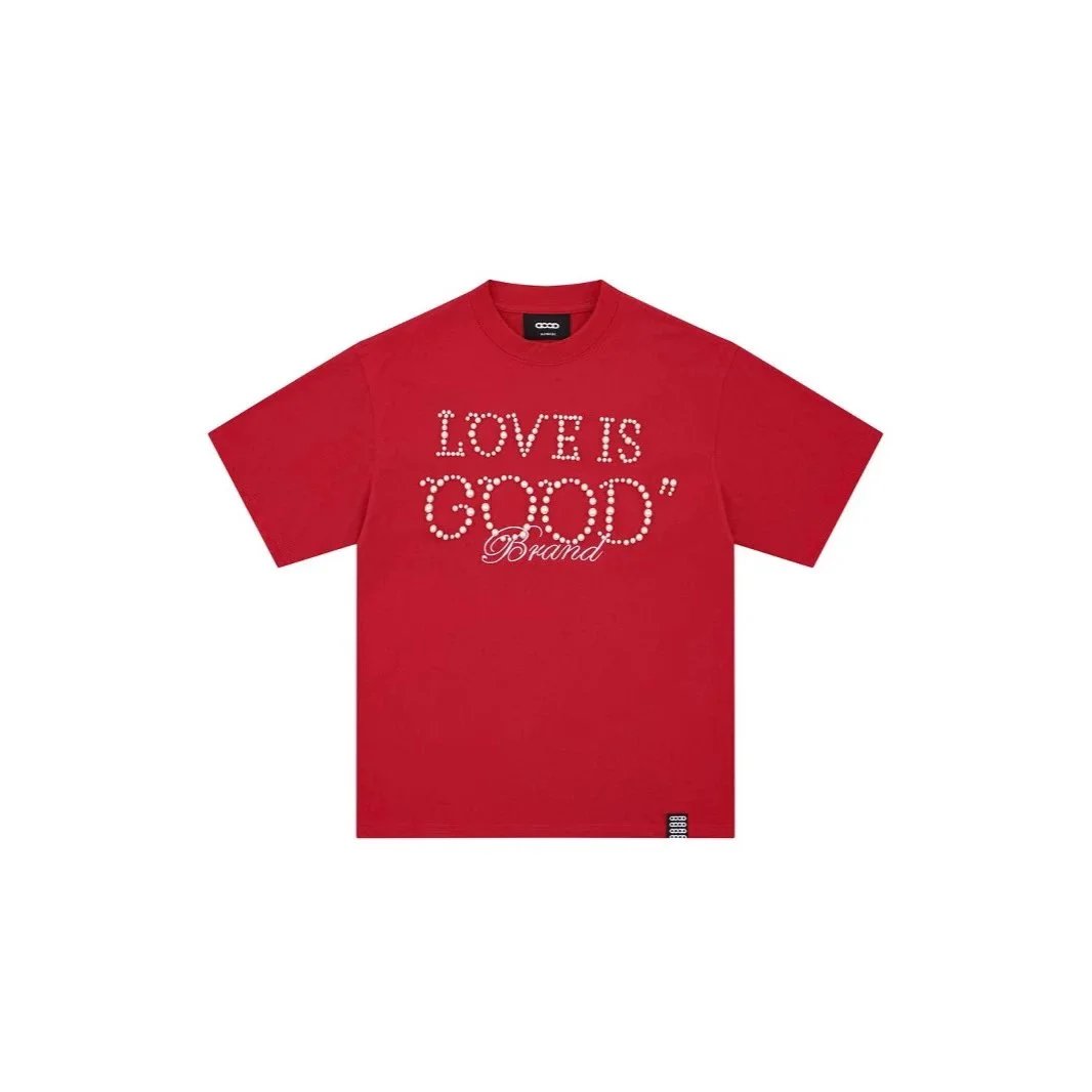 Brand Red Short Sleeve T-Shirt
