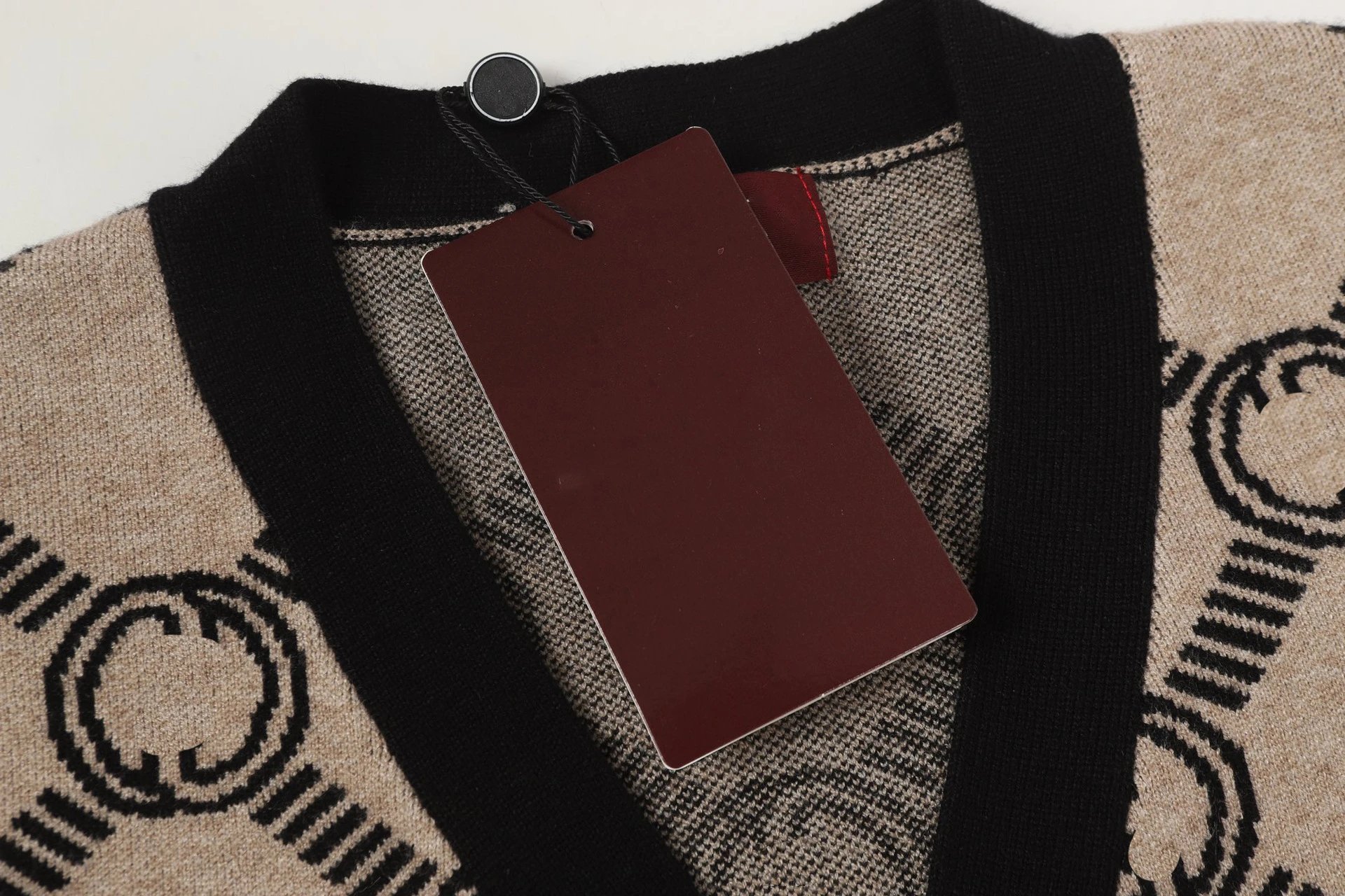 Gucci GG Marmont Knit Cardigan Black - 9