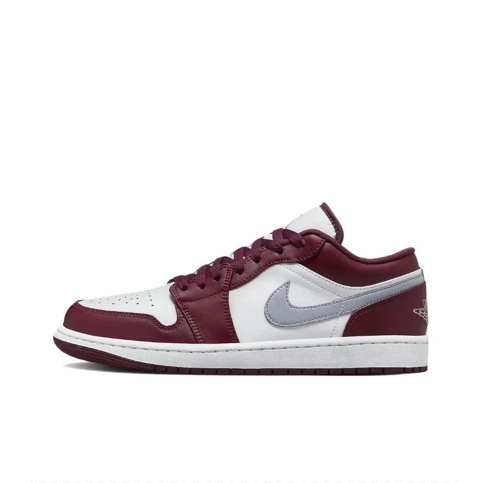 AJ 1 Low-top 553558-615 White liquor red SKU image