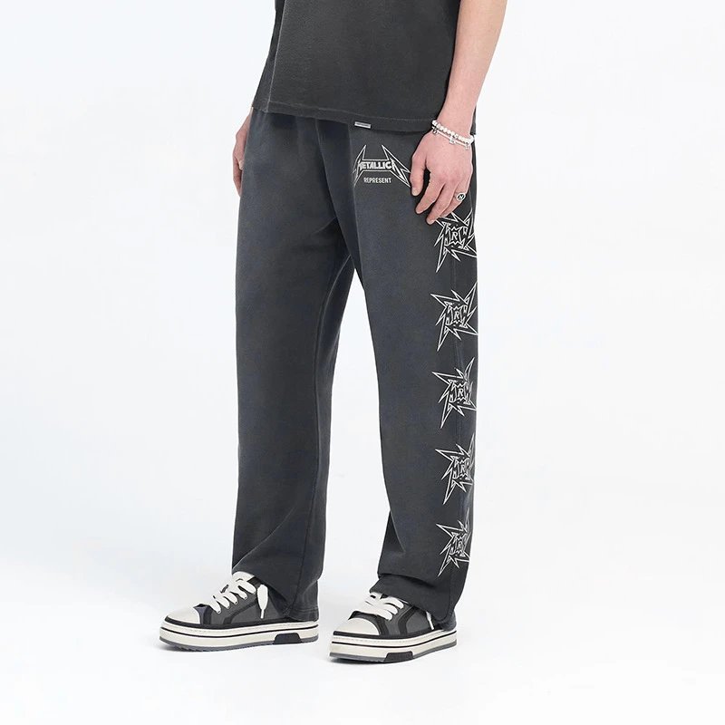 Metallica Black Graphic Sweatpants