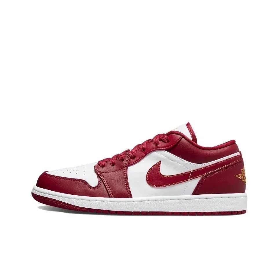 AJ 1 Low-top 553558-607 White, red, and gold SKU image