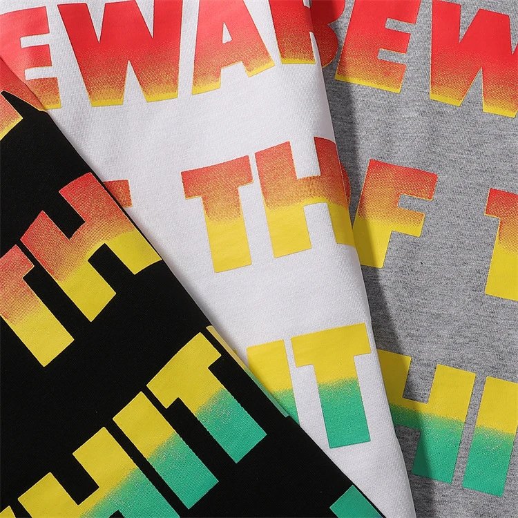 Off-White Peace Sign Floral Print White T-Shirt - 4