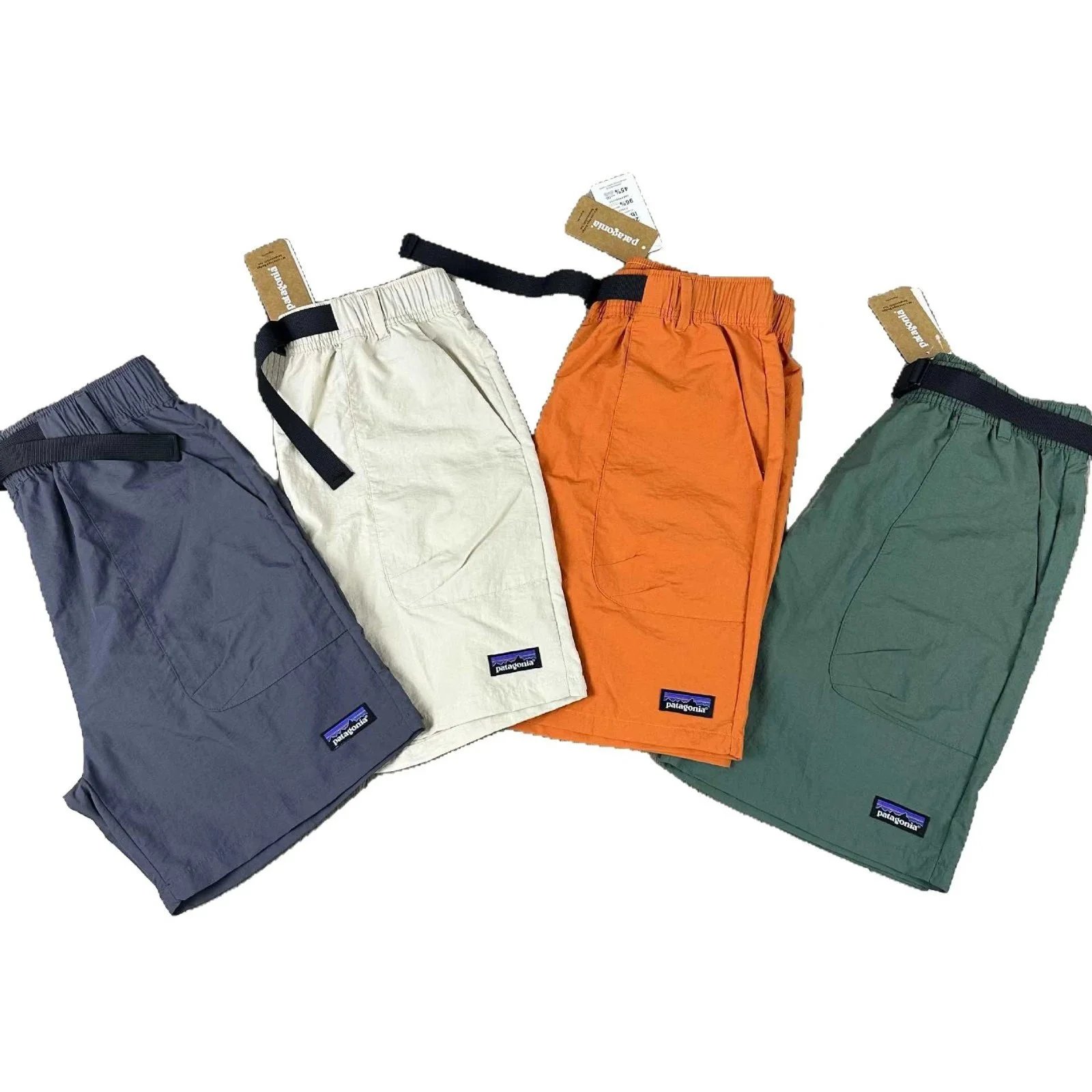 Patagonia Multi-Color Shorts with Belt Loops