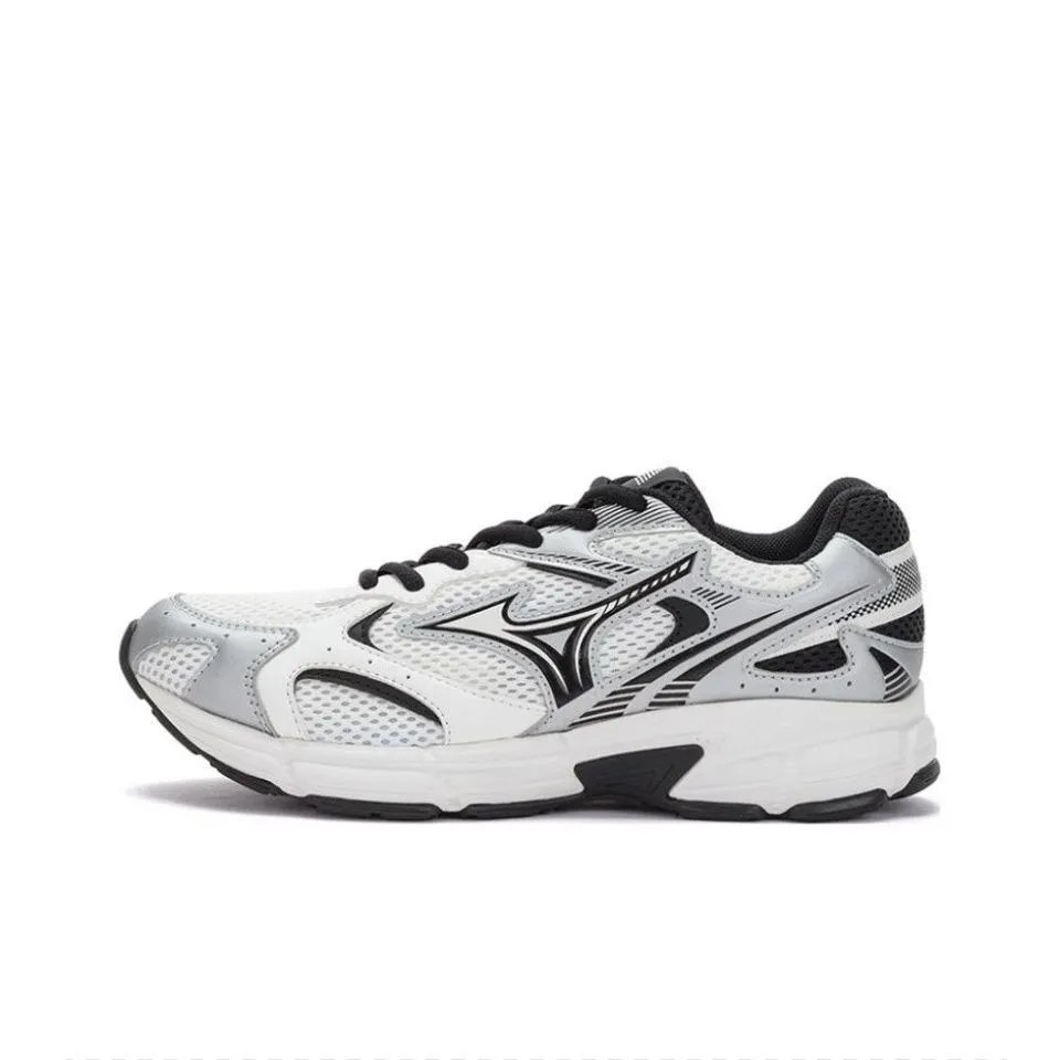 Mizuno White and Black Running Shoes