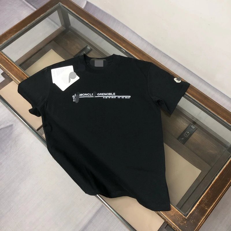 Moncler Black Short Sleeve T-Shirt