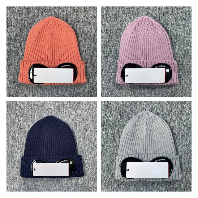 C.P. Company Hats Ribbed Goggle Beanie product detail image 10