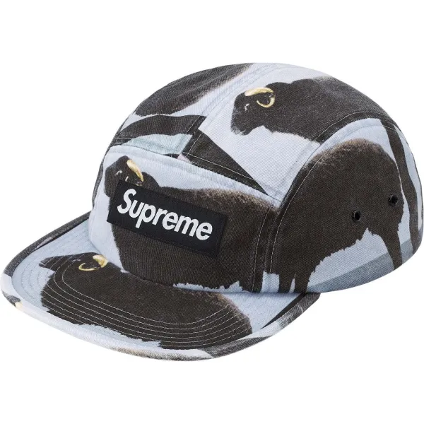 Supreme Ram Print Five-Panel Cap Multicolor Hat - 1