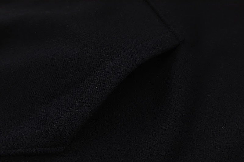 Ami Paris College Arch Hoodie Black - 15