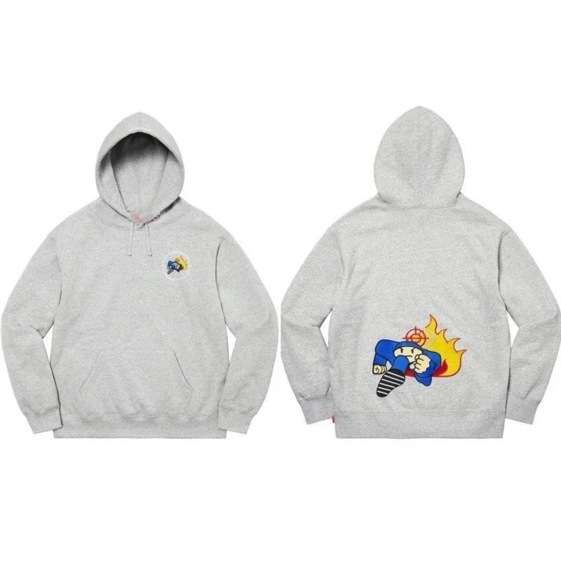 Gray (Cartoon Embroidery) SKU image