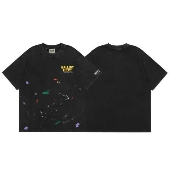 Gallery Dept Black Short Sleeve T-Shirt