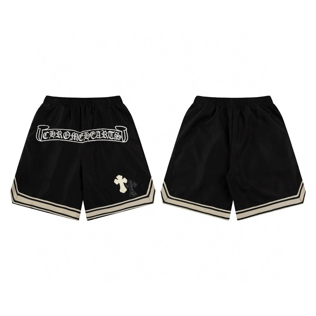 Chrome Hearts Black Basketball Shorts