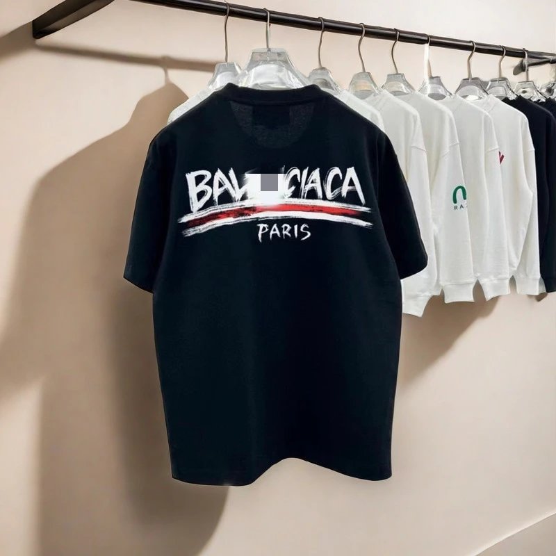 Balenciaga Black Short Sleeve T-Shirt
