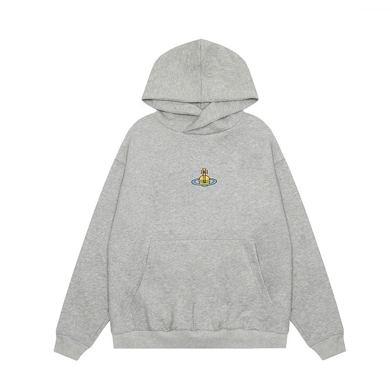 Vivienne Westwood Red Label Orb Logo Hoodie Beige - 10