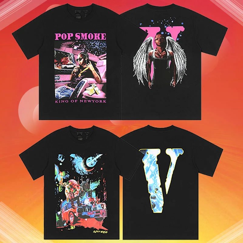 VLONE Black Graphic T-Shirt Set