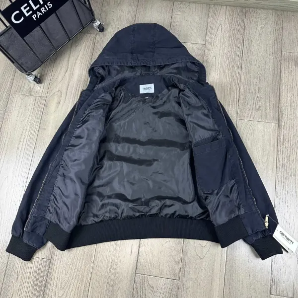 Carhartt WIP Active Jacket Army Green Hooded Jacket - 8
