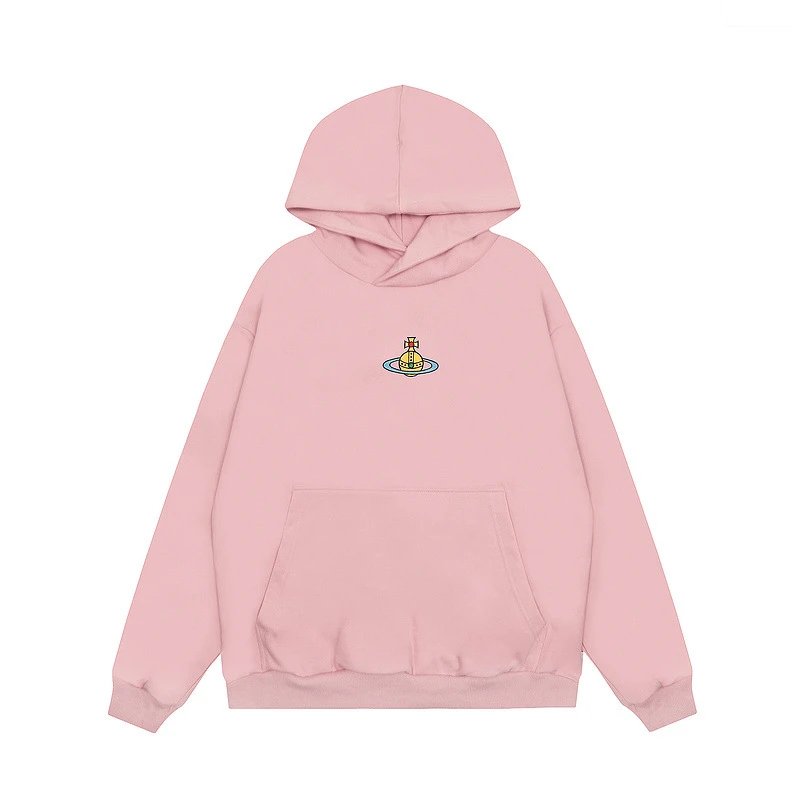 Vivienne Westwood Red Label Orb Logo Hoodie Beige - 11