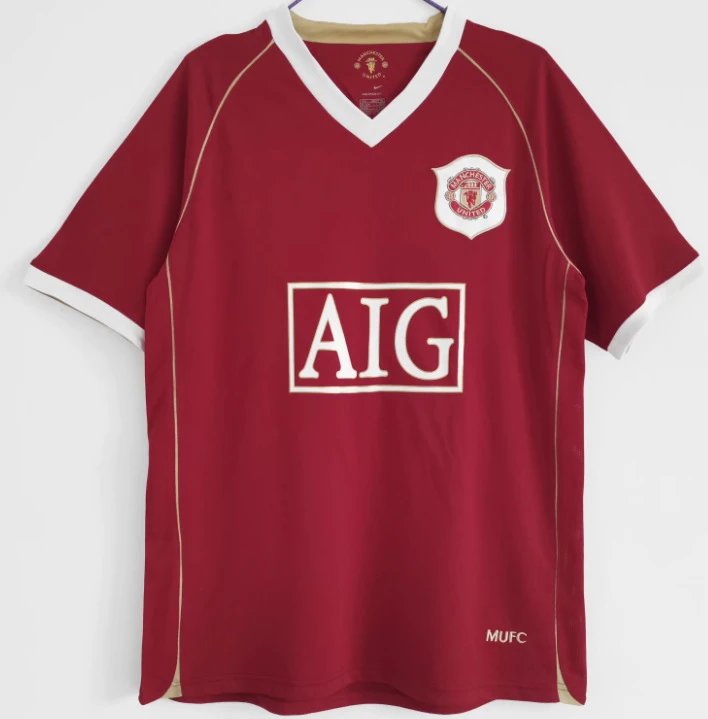 06-07 Season Manchester United at home SKU image