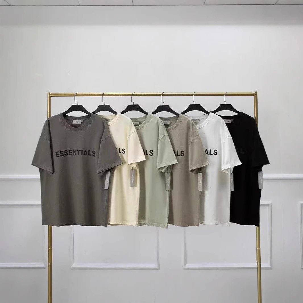 Fear of God Essentials Grey Short Sleeve Tee